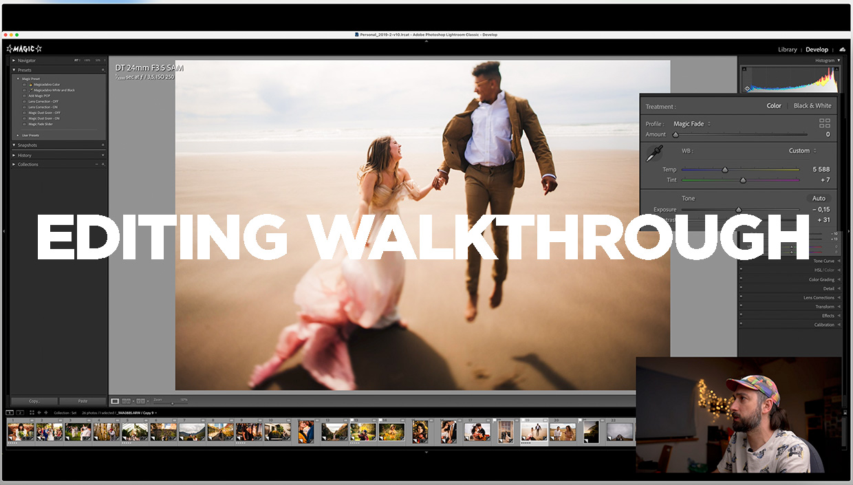 Magicadabra Preset Pack + Editing Masterclass BUNDLE Education by Magic